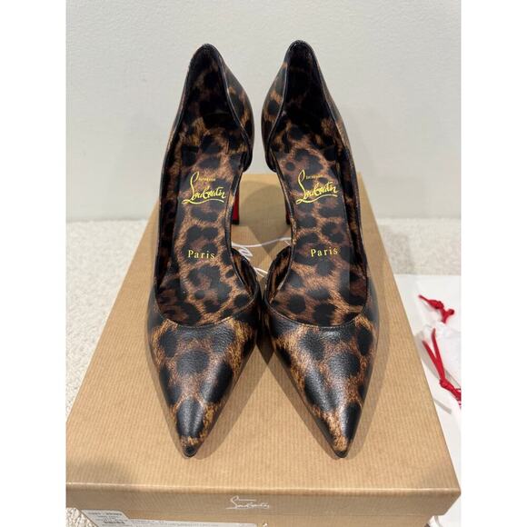 CHRISTIAN LOUBOUTIN
Vibella Red-Sole Leopard-Print Leather Pumps 37 BNIB - Picture 5 of 14